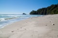 Beautiful white sand beach in Costa Rica Royalty Free Stock Photo