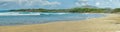 Beautiful white sand beach in the Galapagos Islands, Ecuador Royalty Free Stock Photo