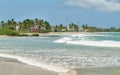 Beautiful white sand beach in the Galapagos Islands, Ecuador Royalty Free Stock Photo