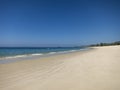 Beautiful white sand beach in Myanmar Royalty Free Stock Photo