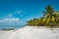 Beach Nukus Island in East Seram, Maluku Province Royalty Free Stock Photo