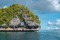 Beach Nukus Island in East Seram, Maluku Province, Indonesia Royalty Free Stock Photo