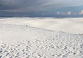 White Sands National Monument and Park in White Sands, New Mexico, Royalty Free Stock Photo