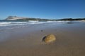 Beautiful white sandy beach at San Teodoro Sardinia Royalty Free Stock Photo