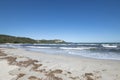 Beautiful white sandy beach at San Teodoro Sardinia Royalty Free Stock Photo