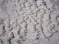 Beautiful white snow texture, formed by the winter wind. Waves and Dunes Royalty Free Stock Photo