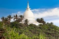 Beautiful white temple