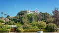 Beautiful white villa on the hill in the French resort of Juan-les-Pins