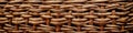 Beautiful Wicker Texture Background Pattern. Generative AI