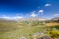 Beautiful wide angle view of Barrydale, located on the border of the Overberg and Klein Karoo regions.