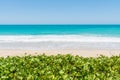 Beautiful wide open Cable Beach with its pristine turquoise coloured water