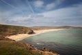 Beautiful wild beach in south coast of Black Sea, Sinemorec, Bulgaria. Royalty Free Stock Photo