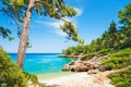 Beautiful wild beach near Kemer, Turkey Royalty Free Stock Photo