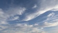 Beautiful wind shaped clouds and blue sky for background use or sky substitution