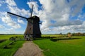 Beautiful windmill landscape in the Netherlands