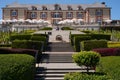 Famous Napa Winery Domaine Carneros, stairs leading up