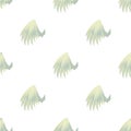 Beautiful wing pattern seamless vector Royalty Free Stock Photo