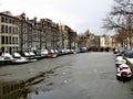 Beautiful winter Amsterdam, Holland