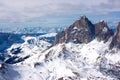 Beautiful winter mountain landscape