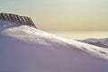 Beautiful winter view in Bucegi Mountains,Romania