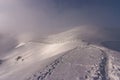 A beautiful winter view of Kasprowy Wierch. Tatra Mountains. Pol Royalty Free Stock Photo