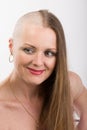 Beautiful woman cancer patient Royalty Free Stock Photo