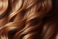 Beautiful hair texture background. Generative Ai