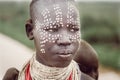 Beautiful woman from Karo Tribe Royalty Free Stock Photo