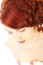 Beautiful woman with red hair Royalty Free Stock Photo