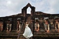 Beautiful woman in Thai traditional dress