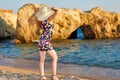 A woman at Karpathos, Greece