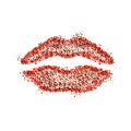 Beautiful womans lips