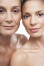 Beautiful Women Of Different Ages Royalty Free Stock Photo