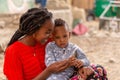 Beautiful women with son, Ethiopia