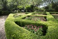 Beautiful Women's garden in Dallas Arboretum Royalty Free Stock Photo