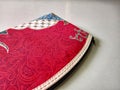 A beautiful womens wallet with batik pattern from Indonesia Royalty Free Stock Photo
