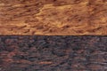 Beautiful wood background combined in light and dark tones ocher, brown, tan, golden and black. Royalty Free Stock Photo