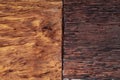 Beautiful wood background combined in light and dark tones ocher, brown, tan, golden and black. Royalty Free Stock Photo