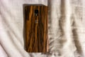 Beautiful wooden back design of the OnePlus smartphone