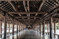 Beautiful Wooden Building in Cherntawan International Meditation Center Royalty Free Stock Photo