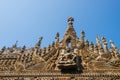 Ancient Shwenandaw Kyaung monastery in Mandalay in Myanmar