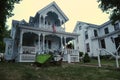 Beautiful wooden cottage of Sag Harbor, USA