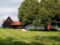 Beautiful wooden countryside house in Colombia mountains