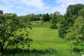 A beautiful woodland landscape scene in the Kent countryside Royalty Free Stock Photo