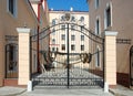 Beautiful wrought iron gates