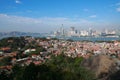 Beautiful xiamen skyline scenery of Fujian Province