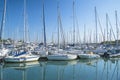 Beautiful yachts harbor Royalty Free Stock Photo