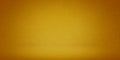 Yellow abstract gradient wall and empty studio room background Royalty Free Stock Photo