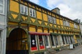 Colourful Half timbered building in Koge Denmark Royalty Free Stock Photo