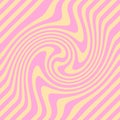 Beautiful yellow and pink swirling background pattern